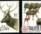 T132 麋鹿（有齿）邮票