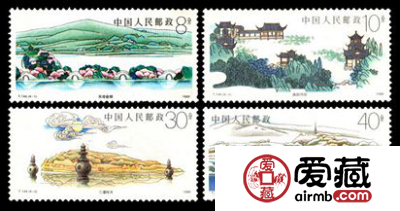 T144 杭州西湖邮票