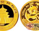 中国熊猫金币发行25周年1/25盎司纪念金币收藏