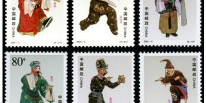 2001-3 《京剧丑角》特种邮票