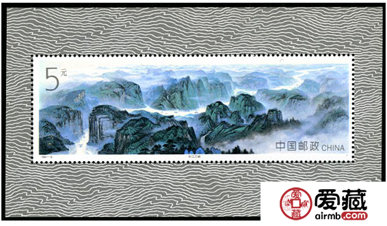1994-18 《长江三峡》特种邮票、小型张