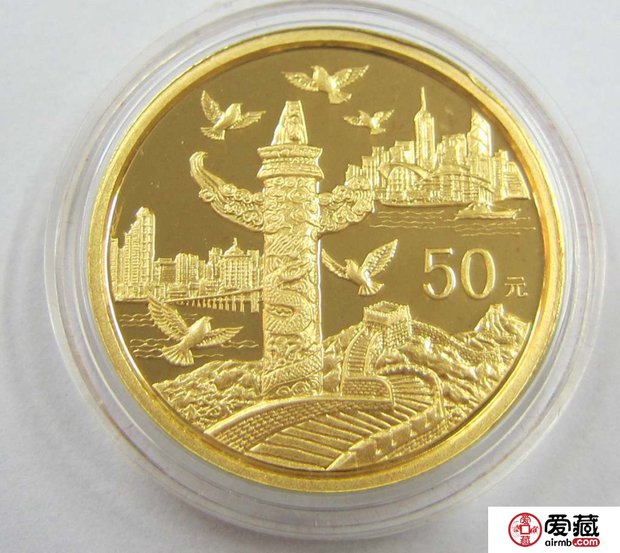 铸造收藏建国辉煌-建国50周年金币
