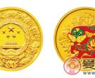 2011中国辛卯（兔）年金银纪念币1/10盎司圆形精制金质彩色纪念币