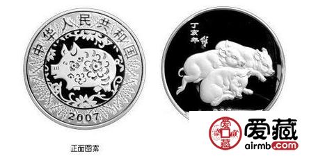 2007年生肖猪公斤金银币题材受推崇