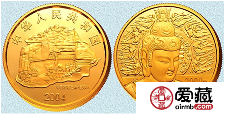  富丽堂皇的麦积山金银币