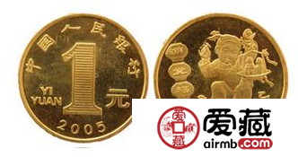深受藏友欢迎的05贺岁鸡纪念币