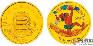 盘古开天地彩金币的价值走势