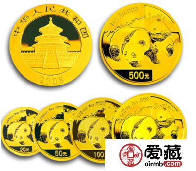  2008年熊猫金币套装已经是投资收藏新宠，你还在等什么？
