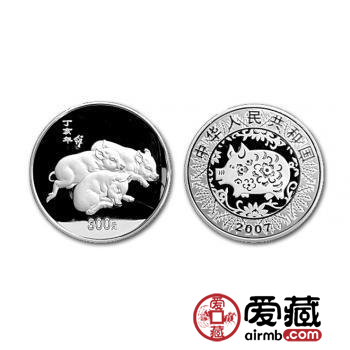 深受追捧的2007年猪年公斤银币