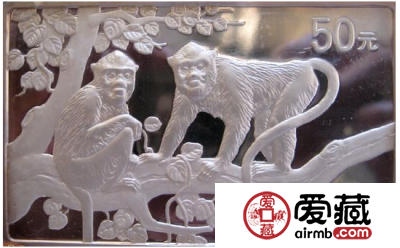 方形猴年金（银）猴的收藏价格