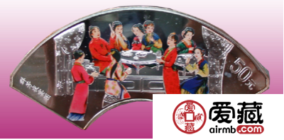 群芳夜宴图彩银币收藏价值几何？