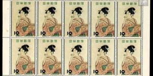 日本邮票的自身价值所在