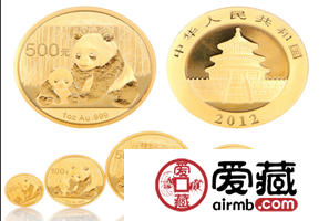2012年熊猫金币种类繁多价值大