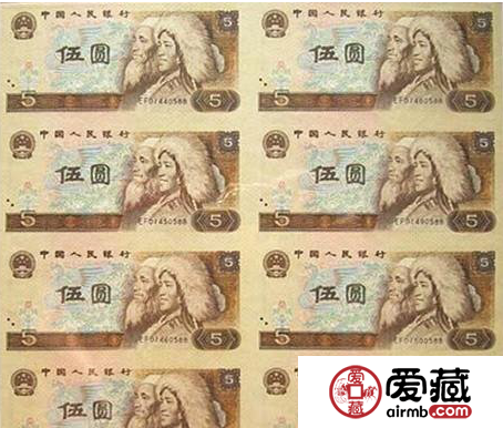 八连体钞更值钱