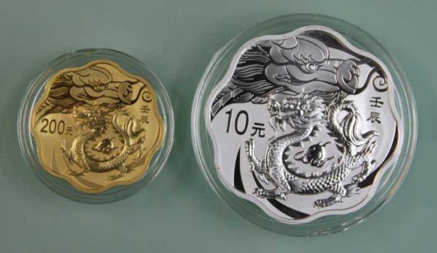 龙年梅花金银币纯金打造，生肖金币更独特