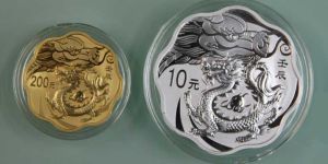 龙年梅花金银币纯金打造，生肖金币更独特