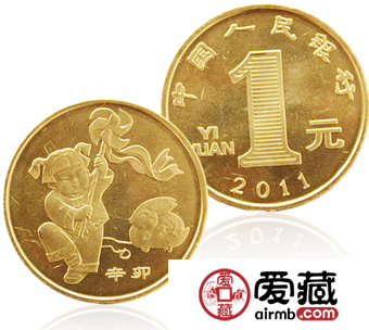 2011年贺岁兔纪念币是传统文化的彰显
