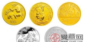 投资熊猫金银纪念币绝对惊喜