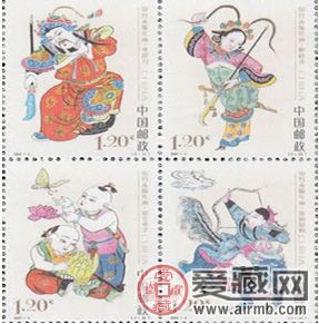 绵竹年画小版张精美绝伦未来前景好