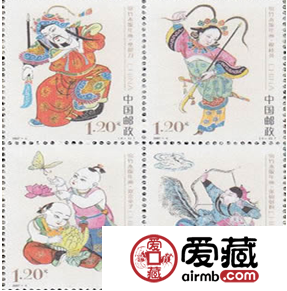 绵竹年画小版张精美绝伦未来前景好