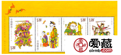 朱仙镇年画小全张是第一批列为国家文化遗产的藏品