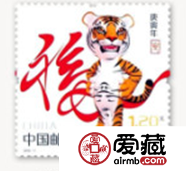 致富就玩收藏第三轮生肖虎赠版邮票