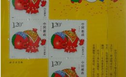 第三轮生肖猪赠版邮票的行情