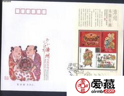 漳州年画小全张很有鉴赏价值
