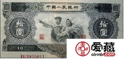 大黑十人民币图片普及