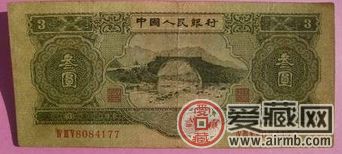 剖析第二套人民币三元价格