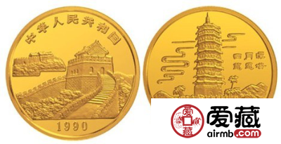 台湾风光第二组金银币的行情