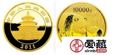 非凡意义的钱币之一2011年熊猫金币套装