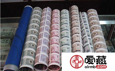 人民币整版钞大炮筒值得收藏的原因