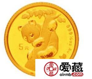 1996年熊猫金币纪念濒危动物
