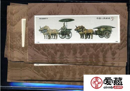 銅車馬小型張收藏潛力極高