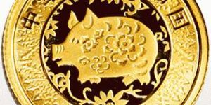 2007年猪年彩色金币价值