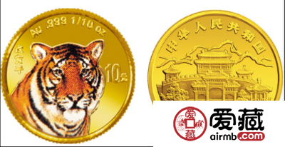 1998年虎年金币收藏知识分享