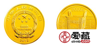 2012年青铜器5盎司金币
