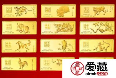 并不盲从十二生肖方形金币