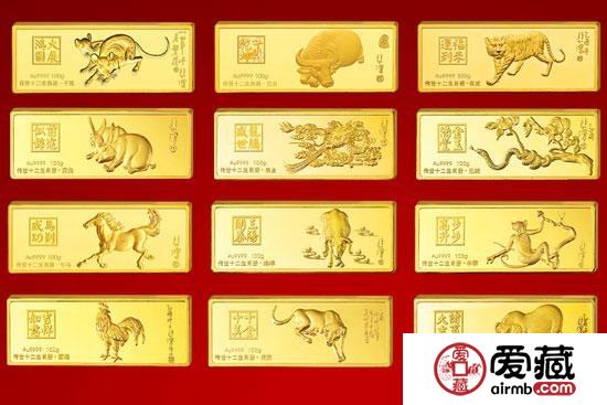 并不盲從十二生肖方形金幣