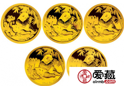 大熊猫金币（1/4oz）收藏价值
