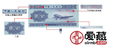 1953年二分纸币价格惊人