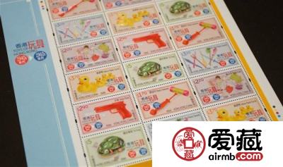 香港将发行1940至1960年代发行主题香港玩具邮票