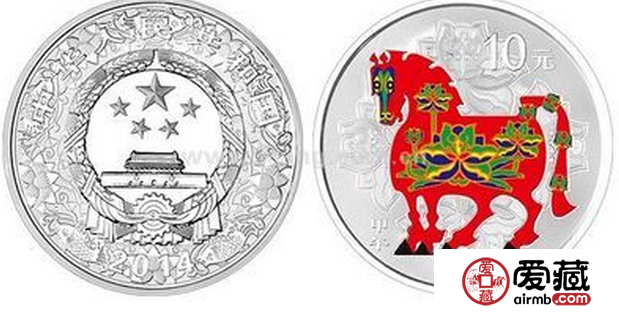 馬年紀念彩色金銀幣種類多更富有文化內涵