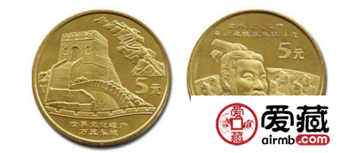 珍宝鉴藏，中国世界遗产纪念币