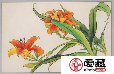 百花图本片明信片收藏分析