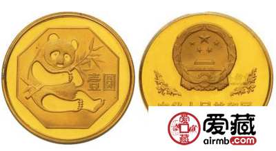 收藏珍品85年熊猫铜币