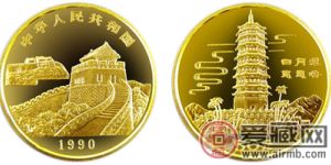 台湾风光第（1）组纪念金币：日月潭