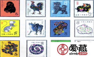 首轮十二生肖邮票价格你知道吗