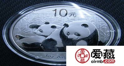 熊猫金银纪念币价格